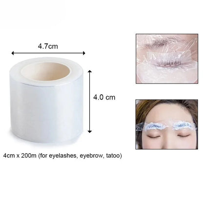 Professional Tattoo Protection Film Disposable Cling Wrap for Microblading, Permanent Makeup, Lip Tattoo & Brow Aftercare, Hygie