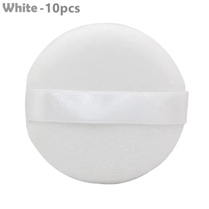 5/10Pcs Round Makeup Sponges Cosmetics Tools Soft Velvet Powder Puff Blender Sponges Facial Foundation Puffs Make Up Accessories