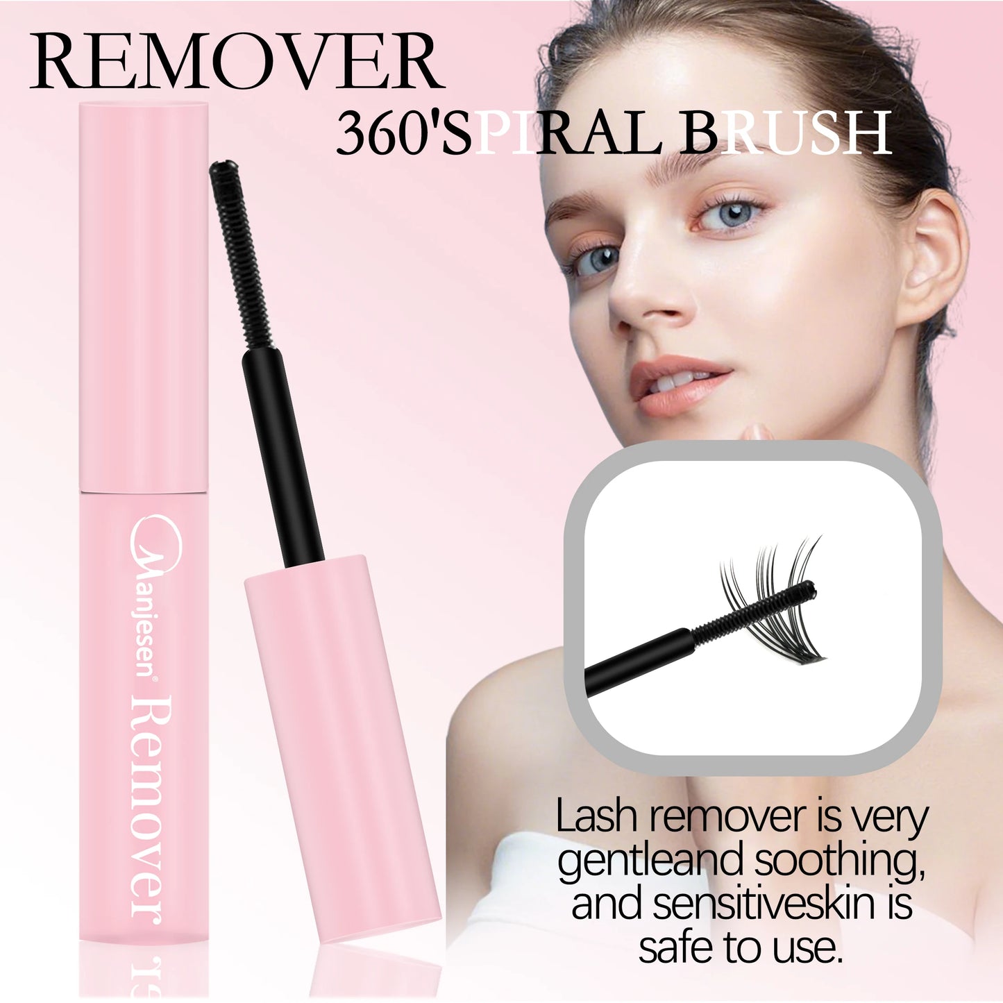 Lash Makeup set Bond and Seal Individual Lashes Glue and Seal Super Strong Hold Lash Extension Lash Glue Remover & Tweezers Kit