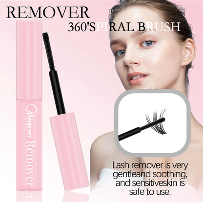 Lash Makeup set Bond and Seal Individual Lashes Glue and Seal Super Strong Hold Lash Extension Lash Glue Remover & Tweezers Kit