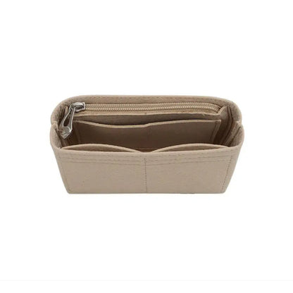 1/2pcs Trendy Felt Insert Bag Organizer Makeup Organizers Liner Perfect for Brand Women's Handbags Cosmetic Bags Bag Accesories
