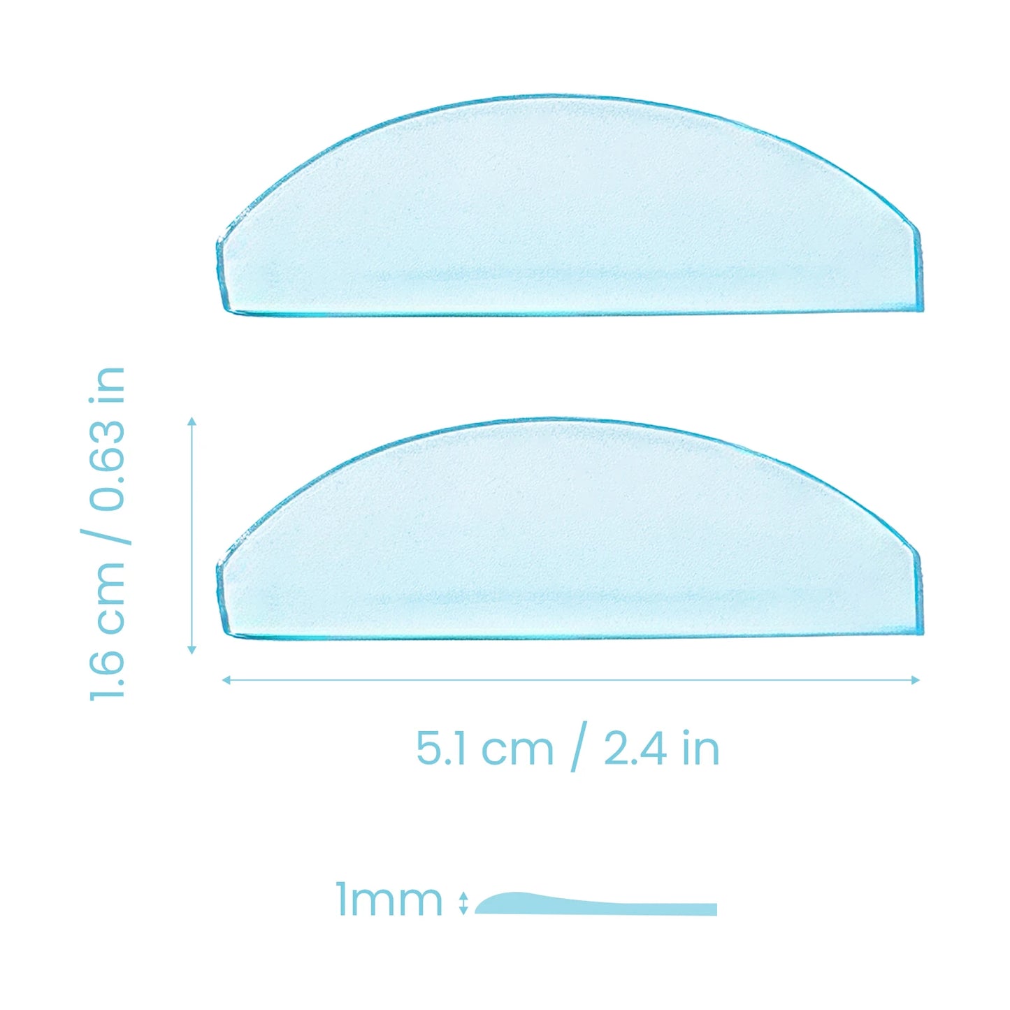 PERMANIA Silicone Lash Perm Pads Softening Lifting Lashes Rods Shield Self-Adhesive 3D Eyelash Curler Accessories Makeup Tool