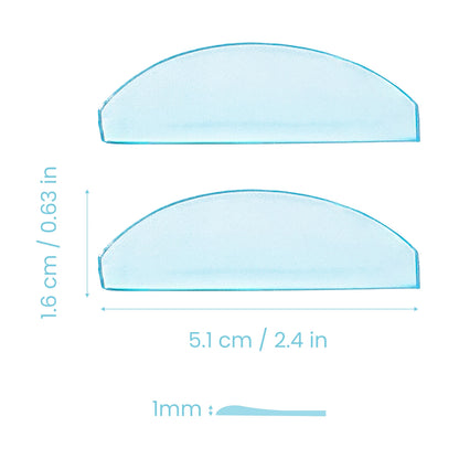 PERMANIA Silicone Lash Perm Pads Softening Lifting Lashes Rods Shield Self-Adhesive 3D Eyelash Curler Accessories Makeup Tool