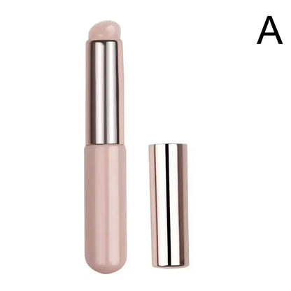 CNKESS Reusable Lip Brushes Multifunction Round Head Silicone Lipstick Brush Applicator Elastic Lip Gloss Makeup Brushes Woman