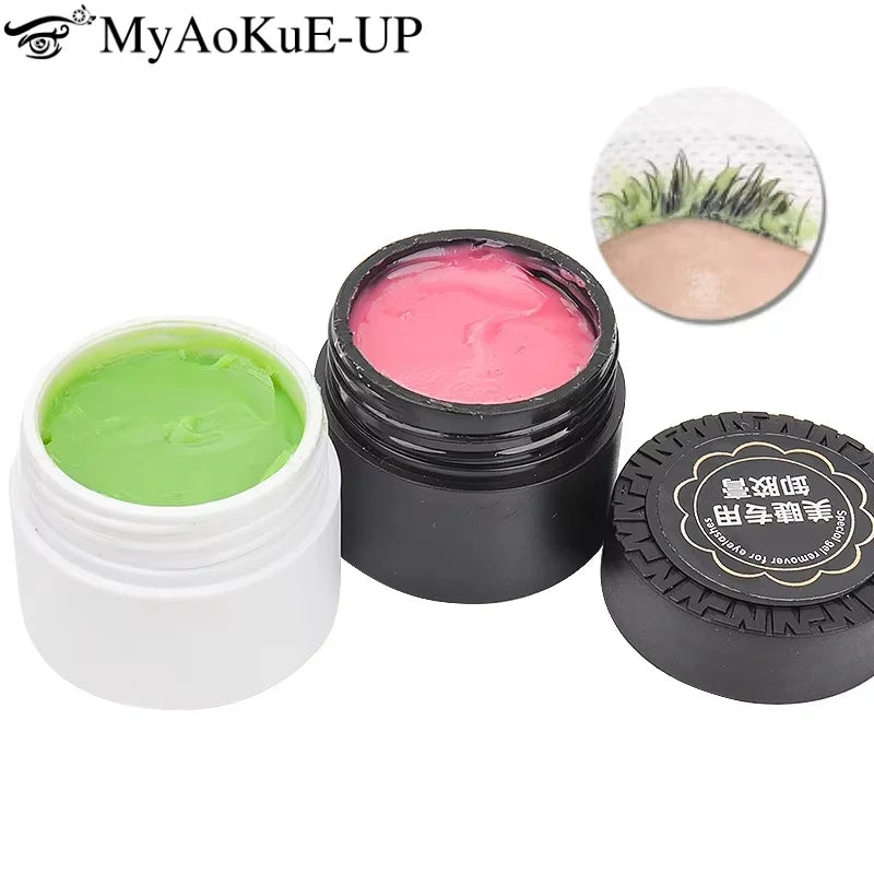 10g Eyelash Extension Gel Remover Lash Lifting Glue Remove Fruit Flavored Eyelashes Removal Cream Grafting Lashes Makeup Tools