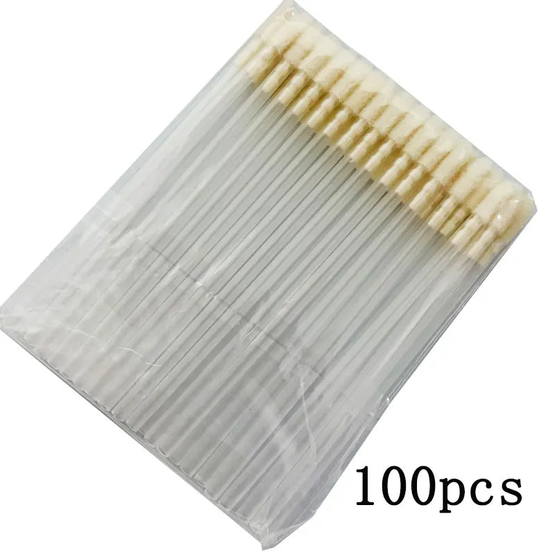 New 5/50/100 Pcs Disposable Lip Brush Eyelash Makeup Brushes Lash Extension Mascara Applicator Lipstick Wands Set Cosmetic Tools
