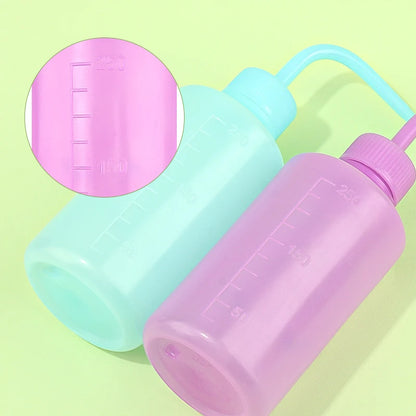 250ml Lash Logo Falsh Eyelash Cleaning Bottle Curved Spout Cleaner Watering Can Eyebrow Remover Washing Bottle Makeup Tools