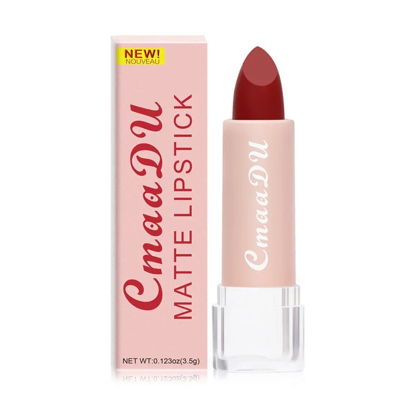 15Color Lipstick Lip Makeup Sexy Woman Velvet Matte Lipgross Tint for Lips Long Lasting Waterproof Non-stick Cup Lip Cosmetics