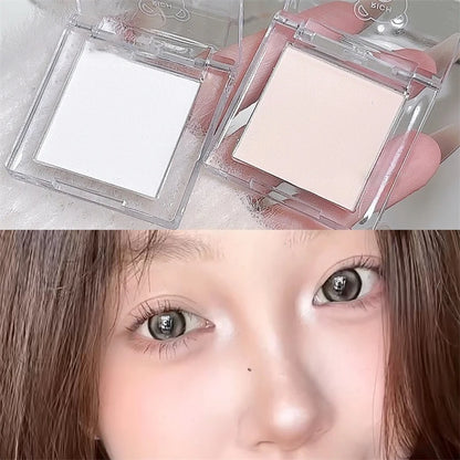 White Jade Color Eyeshadow Matte High Gloss Eyeshadow Makeup Palette Soft Brightening The Face Matte Velvet Eye Shadow Powder