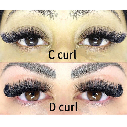 YY Lash Extensions Y Shape Volume Eyelash 3D Faux Cil Premade Fans Lash Cluster Makeup Classic Individual Eyelash Bundle CIlios