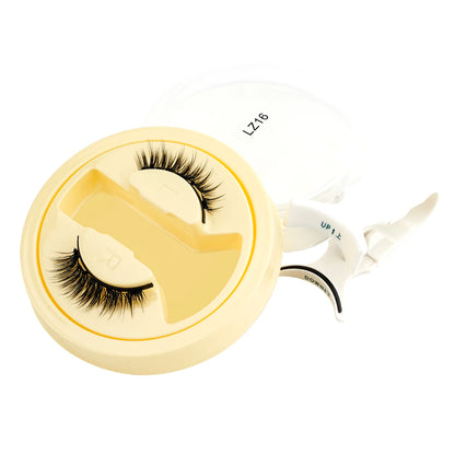 New Magnetic Eye Lashes With Winged Ends Soft Reusable Magnetic Lashes Natural Look 3D False Lashes Makeup With Magnet Tool