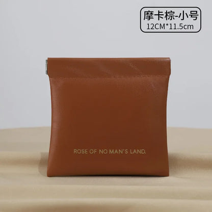 파우치 Simple Lipstick Makeup Storage Bag Women Fashion Portable Mini Key Jewelry Cosmetic Organizer Pouch Handbag Косметичка 2025