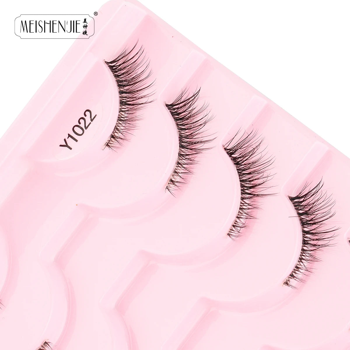3/10 Pairs Half Lashes Cat Eyelashes Natural Long Handmade 3D Mink Lashes Makeup Tool Reusable Fake Eyelash maquillaje Faux Cils