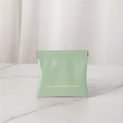 Fashion Simple Lipstick Makeup Bag Portable Mini Cosmetic Organizer Pouch PU Travel Jewelry Handbag Key Small Bags Storage Bag