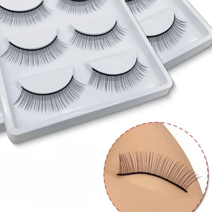 Eyelash Extension Training Head & Lashes Pack Makeup Practice Model Fake Mannequin Head Practicing Lashes Extensions Supplies