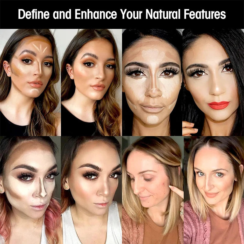 10 Colors Concealer Palette Eye Repairing Base Palette Matte Dark Circles Tattoo Contour Covering Concealer Cream Lasting Makeup