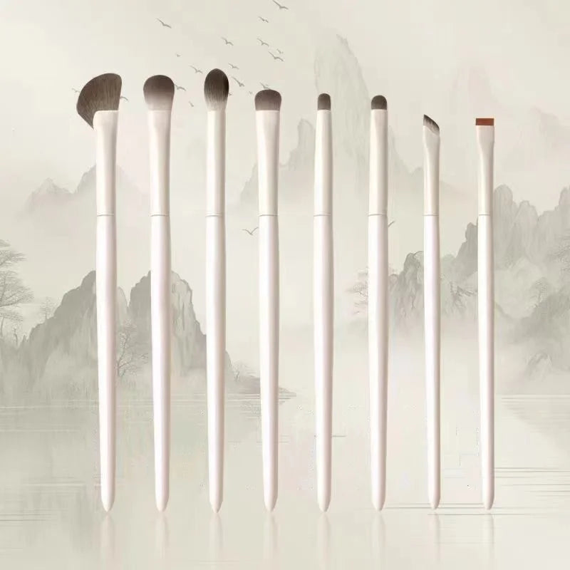 Eyeshadow Makeup Brushes Kit High Quality Eyeshadow Dot Blusher Nose Shadow Eyebrow Loose Powder Brush, Eye Make Up Brushes Tool