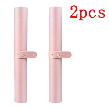 1/2pcs Pink Nail Art Table Mat Portable Foldable Nail Art Armrest Mat Microfiber Leather Soft Nail Art Mat for Nail Art Salon