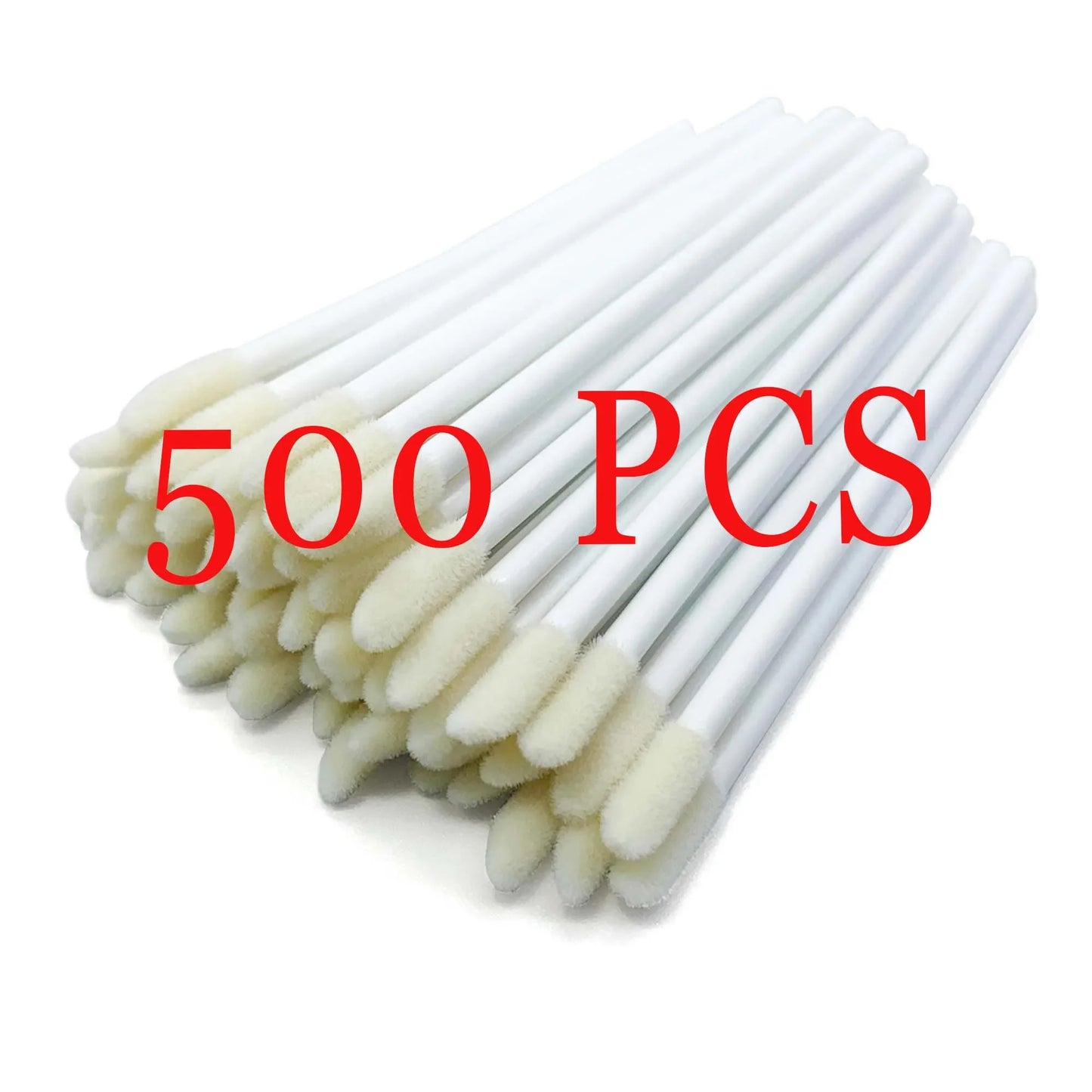 500pcs Disposable Lip Brush Makeup Brushes Eyelashes Extension Applicator Lipstick Wands Set Cosmetic Colourful Make Up Tools