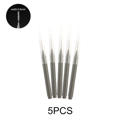 5/10/50PCS Mini Eyebrow Brush Brow Perm Brush Disposable Brow Lifting Brush Bendable Micro Eyelash Brush  Applicator Makeup Tool