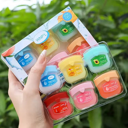 4/6/8pcs Moisturizing Lip Balm Sets Lipstick Makeup Natural Plant Base Moisturizer Lip Balm Anti-Cracking Lips Skin Care