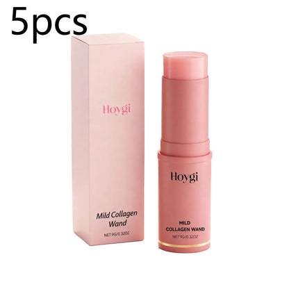 Collagen Pink Hydrating Stick  Deep Hydrating Facial Skin Multi-functional Pink Balm Stick Skin Care Korean Makeup Base Products