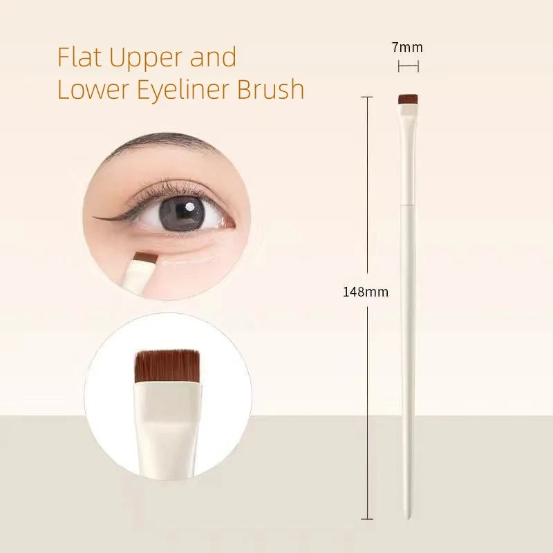 Eyeshadow Makeup Brushes Kit High Quality Eyeshadow Dot Blusher Nose Shadow Eyebrow Loose Powder Brush, Eye Make Up Brushes Tool