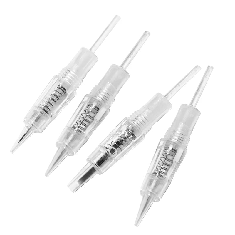Tattoo Needles Disposable Sterilized Tattoo Needle For Eyebrow Eyeliner Makeup for Tattoo Machines Blunt R1 R2 R3 R5 R7 F3 F5 F7