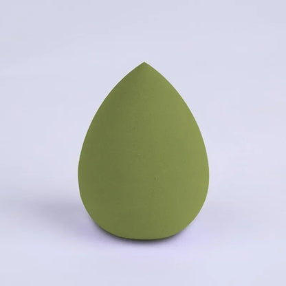 1pc Empty Transparent Puffs Drying Box Storage Case Portable Sponge Stand Cosmetic Egg Shaped Rack Makeup Puff Holder