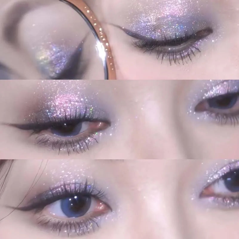 21-Color Chameleon Flashing Eyeshadow Palette Cold Moon Multi-functional Matte Shimmer Glitter Pigments Long-lasting Makeup