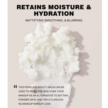 Waterproof Light Mist No-Powder Matte Concealer - Oil Control Brightening Complexion Setting Powder with Powder Puff for Makeup