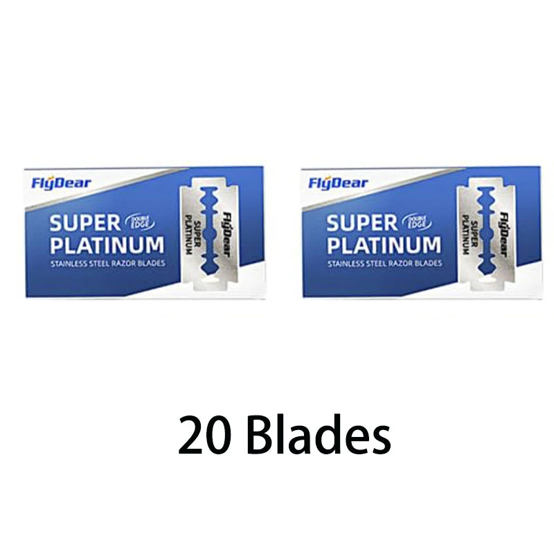 Old-fashioned double-sided razor blades Old-fashioned razor blades Manual razor blades Men's shaving razor blades