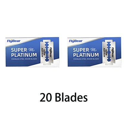 Old-fashioned double-sided razor blades Old-fashioned razor blades Manual razor blades Men's shaving razor blades