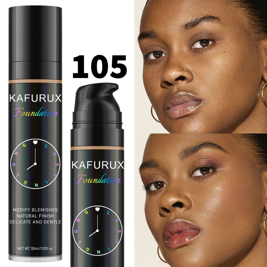 8 colors Liquid Foundation Effective Concealer Waterproof Sweat-resistant Face Korean Makeup Porfession Face Base Cosmetics Gift