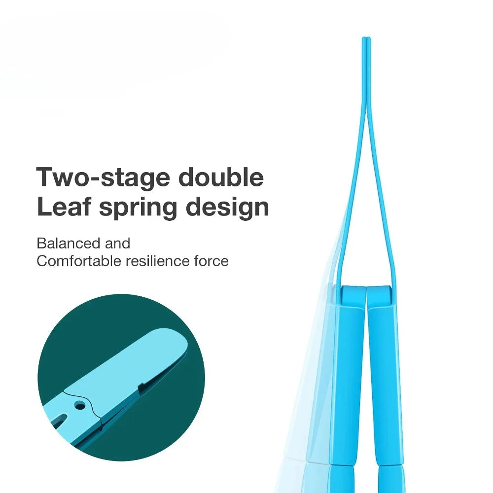 Colorful Stainless Steel High-Quality Eyebrow Tweezer Hair Beauty Fine Hairs Puller Slanted Eye Brow Clips Removal Makeup Tools
