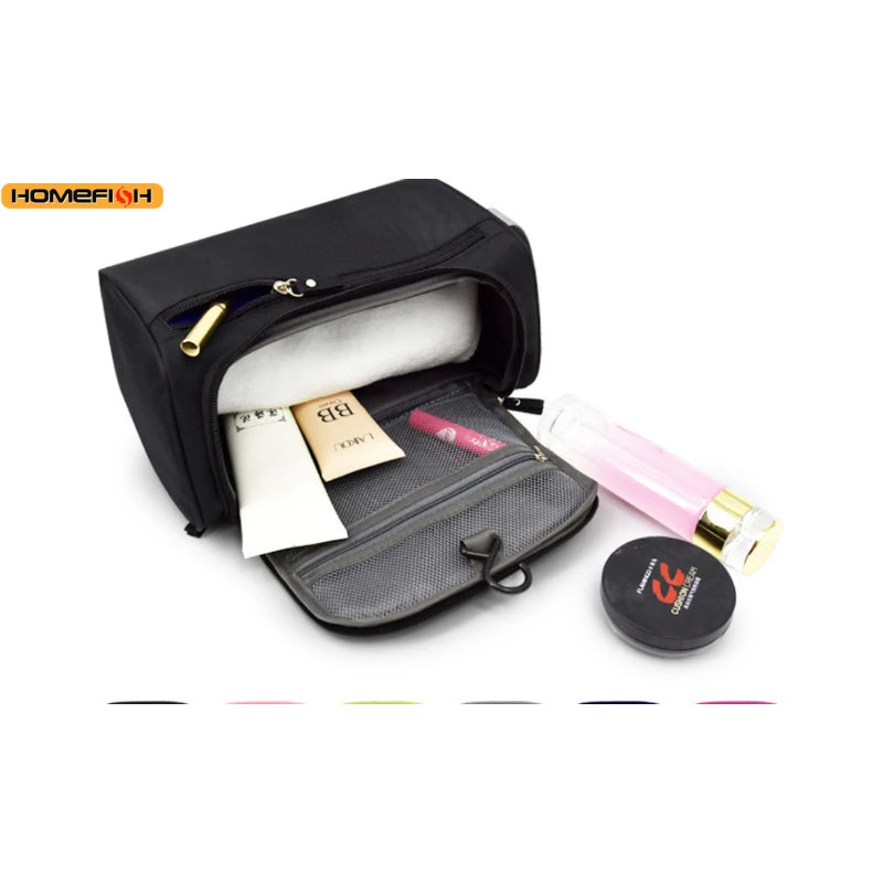HOMEFISH Men's multifunctional travel storage bag, toiletries pillowcase, hand-held toiletries bag