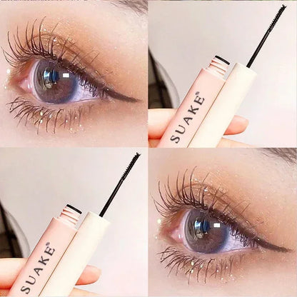 Black Brown Ultra-fine Mascara 3D Lengthens Eyelashes Extra Volume Waterproof Natural Lashes Female Makeup Korean Cosmetics