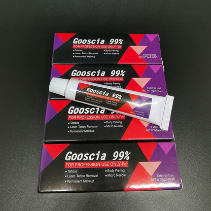 New 99% Gooscia Tattoo Cream Before Permanent Makeup Microblading Eyebrow Lips Body Beauty Tattoo Removal 10g