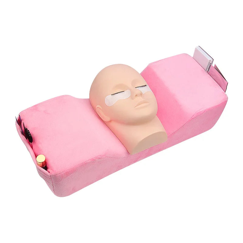 1Pcs Professional Lash Pillow Neck Support Grafting Eyelashes Soft Memory Foam Eyelash Extension Pillow Salon Makeup Tools