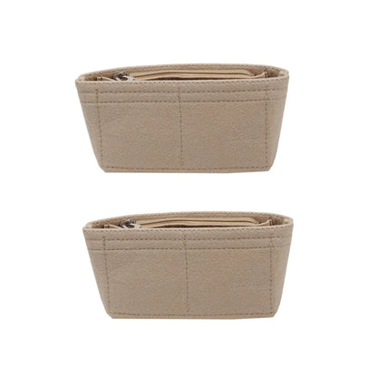 1/2pcs Trendy Felt Insert Bag Organizer Makeup Organizers Liner Perfect for Brand Women's Handbags Cosmetic Bags Bag Accesories