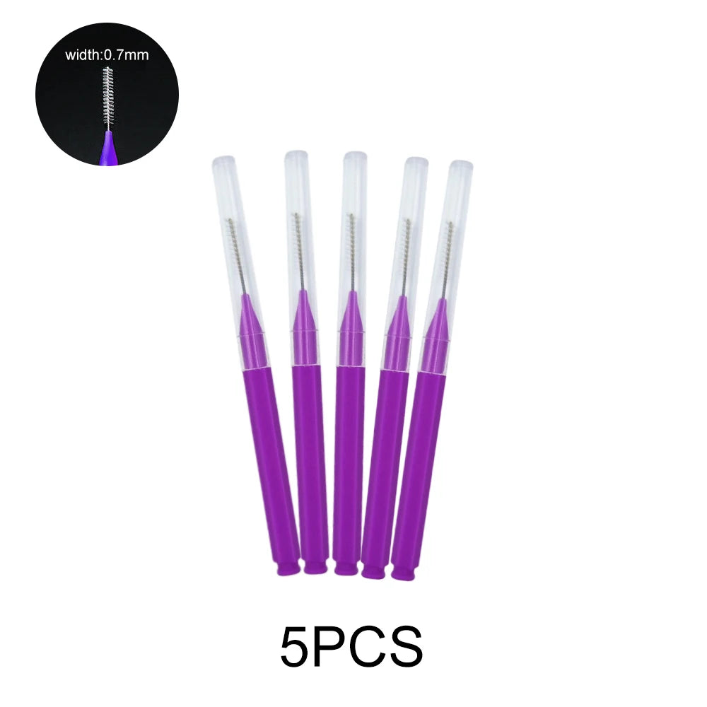 5/10/50PCS Mini Eyebrow Brush Brow Perm Brush Disposable Brow Lifting Brush Bendable Micro Eyelash Brush  Applicator Makeup Tool
