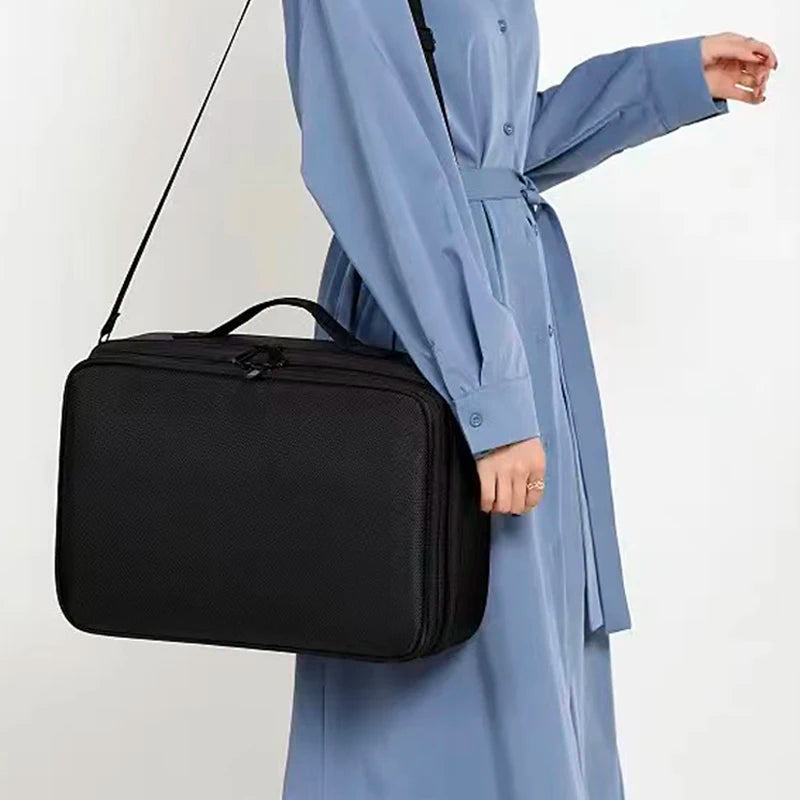 New Oxford Cloth Makeup Bag For Women Professional Large Capacity  Travel Cosmetic Case