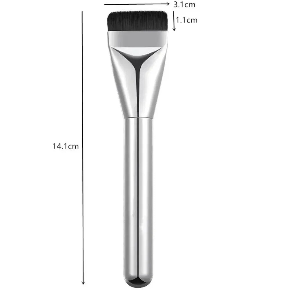 YS00157---One-Word Foundation Brush Lightweight And Thin Face Contour Brush Flat Contour Brush Foundation Cream Makeup Brushes