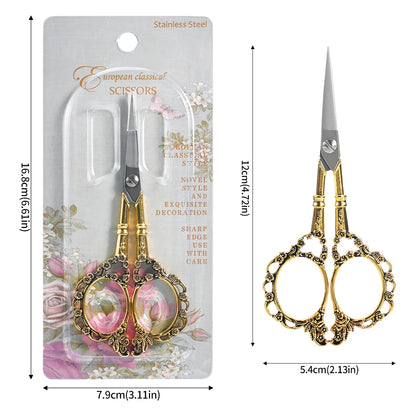 1pc Genuine Stainless Steel Nail Scissor Retro Finger Toe Dead Skin Remover Makeup Tool Nail Multi-Function Manicure Tool BZY888