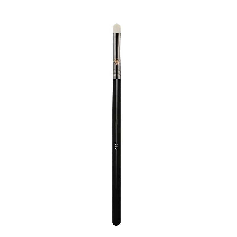 Piccasso Grey Makeup Brush No. 219 White Grooming Brush Soft White Wool Solid Wood Professional Grooming Brush