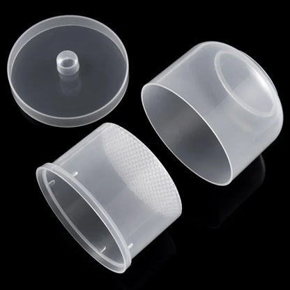 Nail Drill Bits Disinfection Box Double Layer Filtration Cleaning Box Manicure Storage Case Nail Brush Cleaning Container