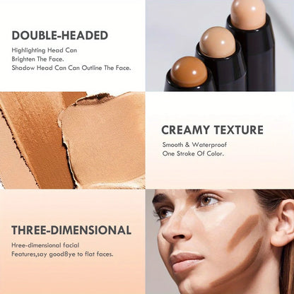 Face Foundation Concealer Pen Long Lasting Dark Circles Corrector Contour Concealers Stick Cosmetic Makeup