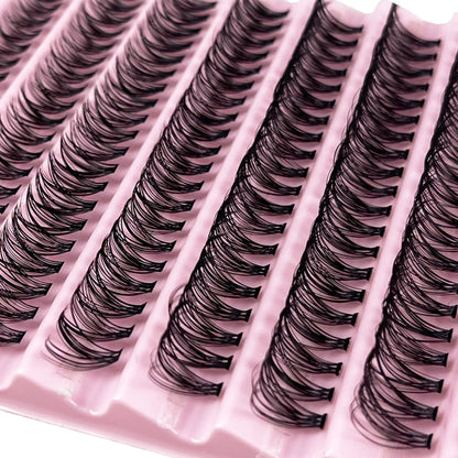 30D 40D 50D 60D Mink False Eyelash C/D Curl 8-16mm DIY Individual Eyelash Clusters Natural Eyelash Extension Makeup Tool Lashes