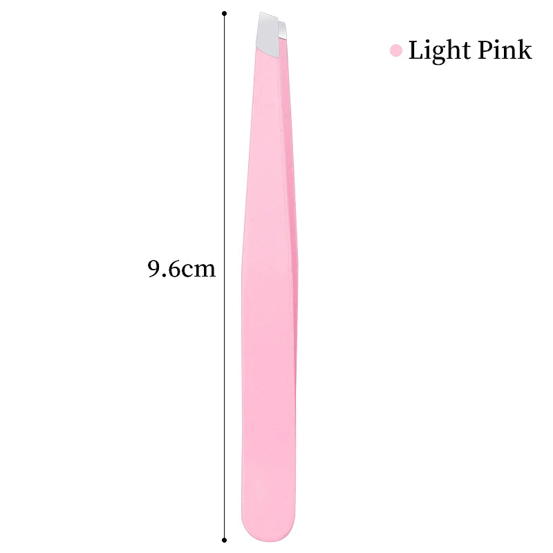 1 Pc Eyebrows Tweezers Trimmer Professional Beard Eyelash Brow Face Hair Removal Tweezer Beautfy Makeup Stainless Steel Tools