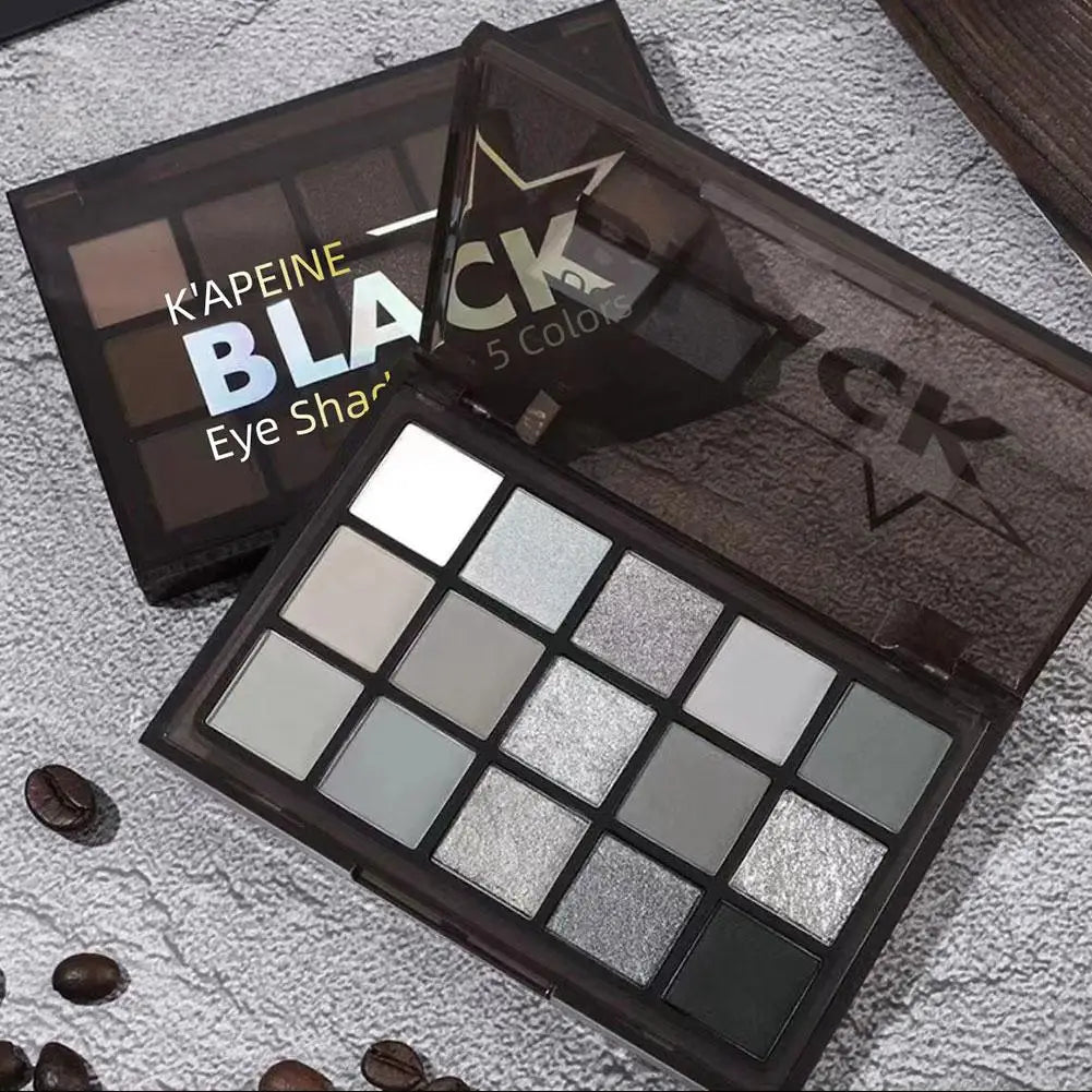 15 Colors Sexy Eyeshadow Palette Wild Dark Night Shadow Cosmetics Long Lasting Pearlescent Smoky Makeup Portable Safe 2026